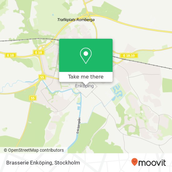 Brasserie Enköping map