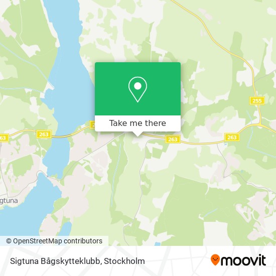 Sigtuna Bågskytteklubb map