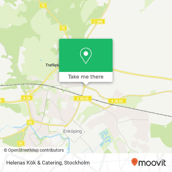 Helenas Kök & Catering map