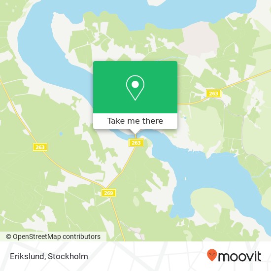 Erikslund map