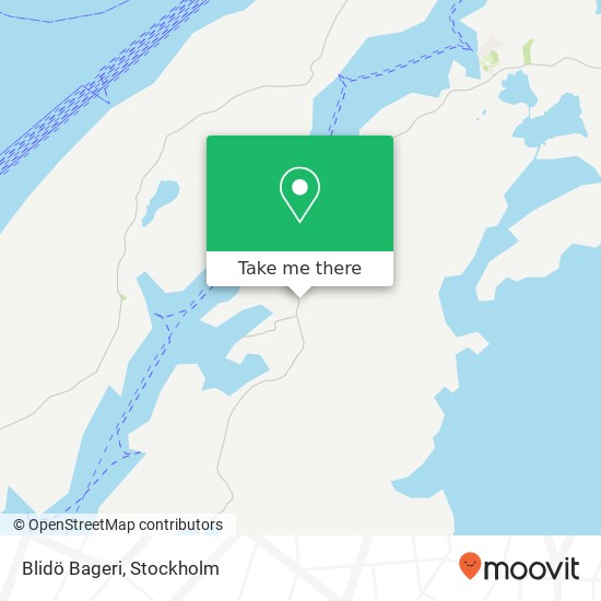 Blidö Bageri map