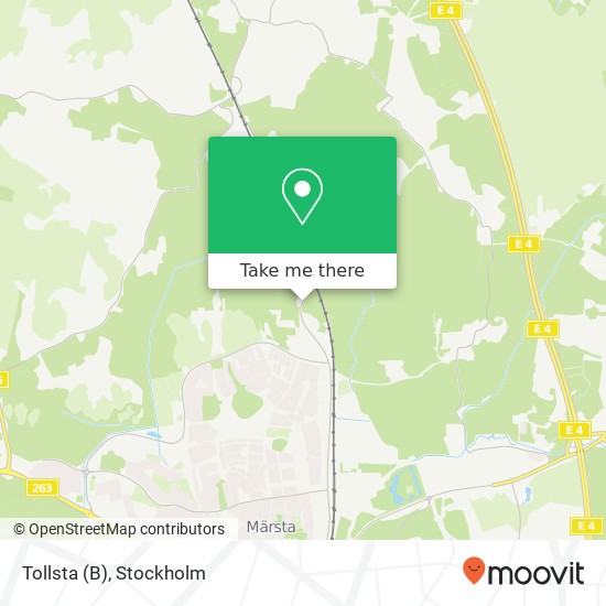 Tollsta  (B) map