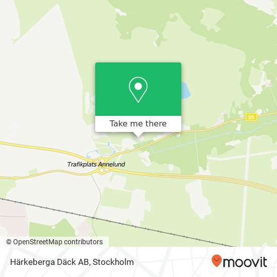 Härkeberga Däck AB map