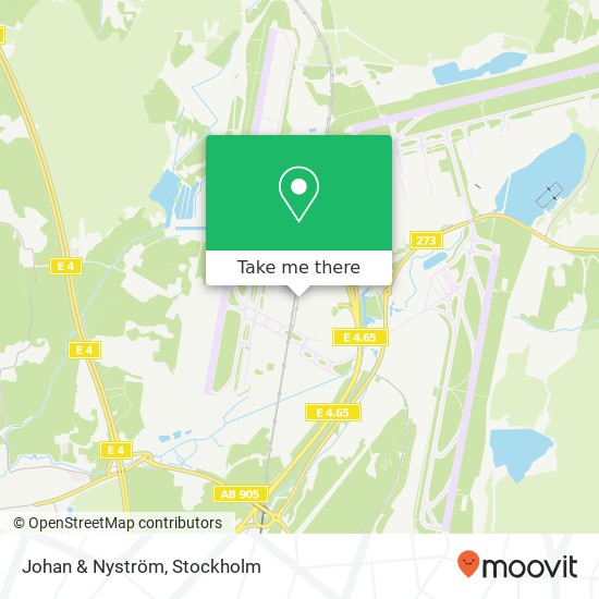 Johan & Nyström map