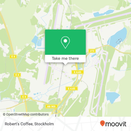 Robert's Coffee map