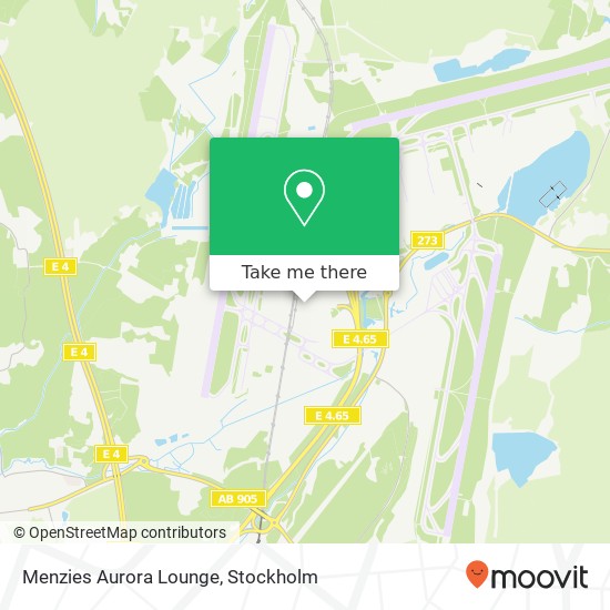 Menzies Aurora Lounge map