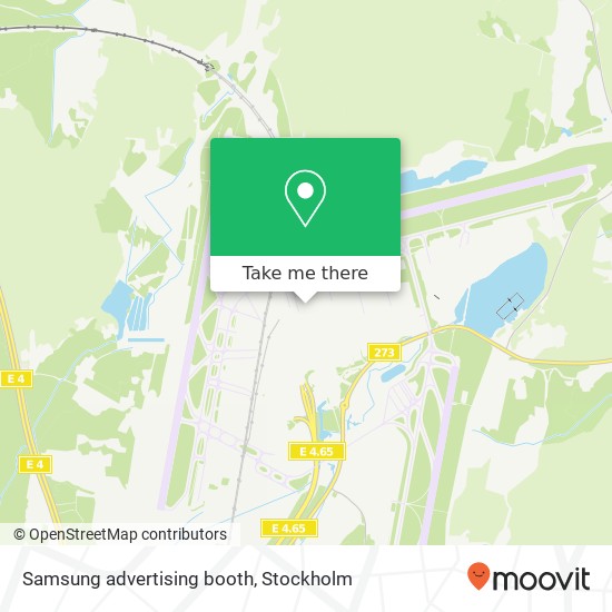 Samsung advertising booth map