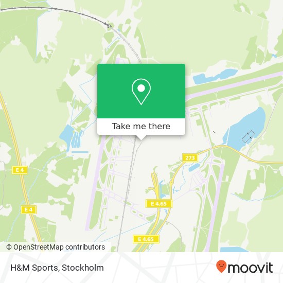 H&M Sports map