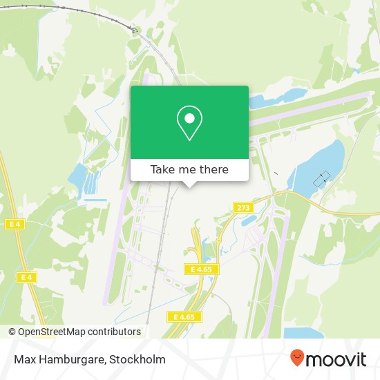 Max Hamburgare map