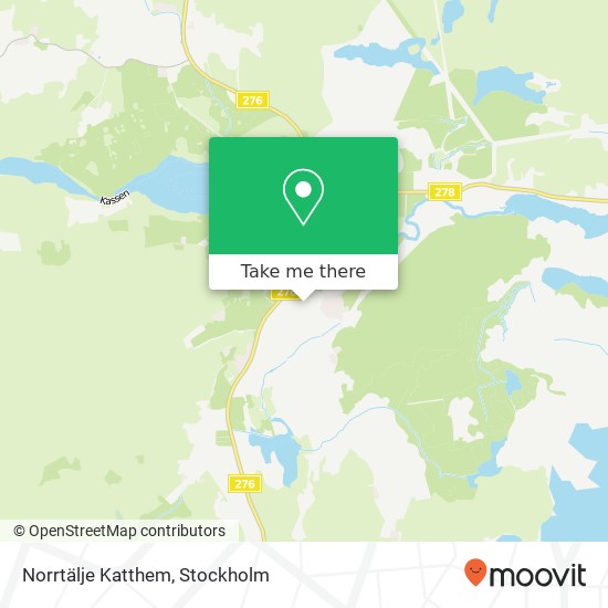 Norrtälje Katthem map