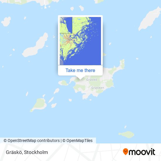 Gräskö map