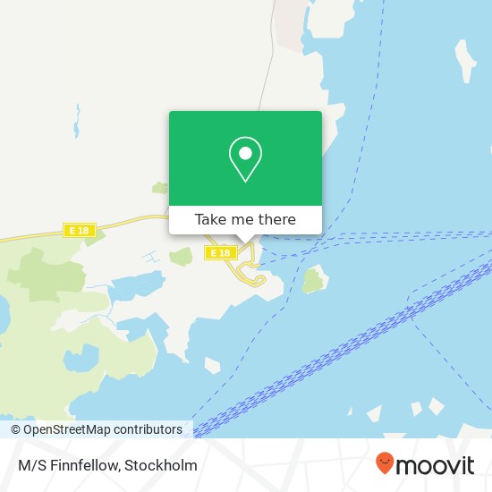 M/S Finnfellow map