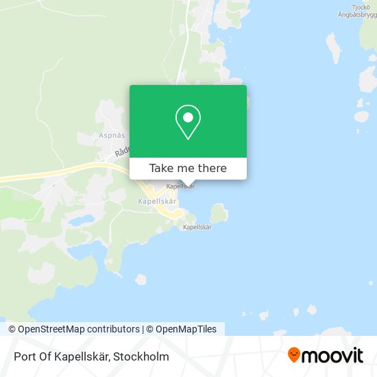 Port Of Kapellskär map