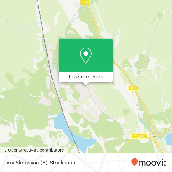 Vrå Skogsväg (B) map