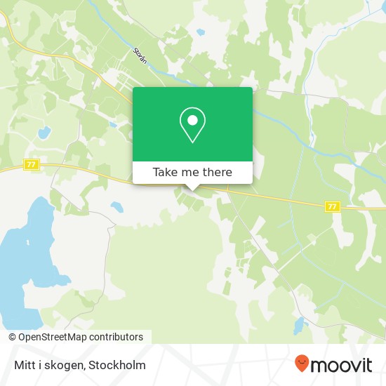 Mitt i skogen map