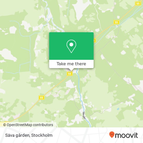 Säva gården map