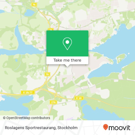 Roslagens Sportrestaurang map