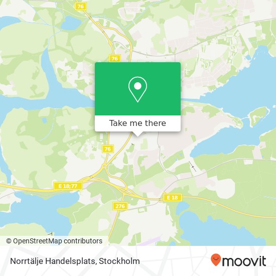 Norrtälje Handelsplats map