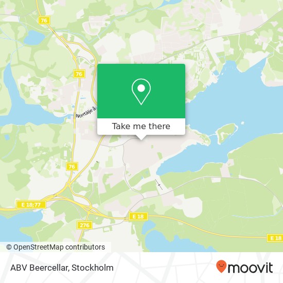 ABV Beercellar map