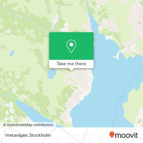 Vretavägen map