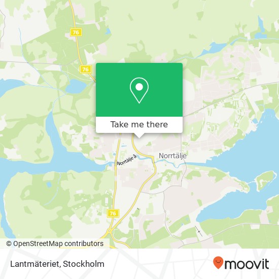 Lantmäteriet map