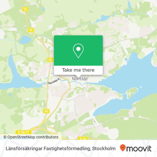 Länsförsäkringar Fastighetsförmedling map