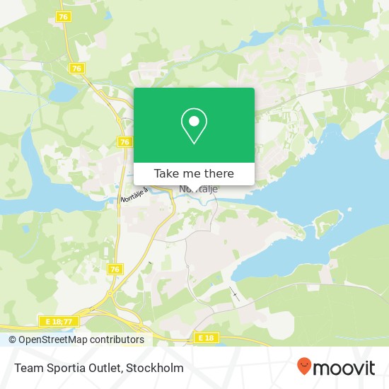 Team Sportia Outlet map