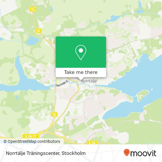 Norrtälje Träningscenter map