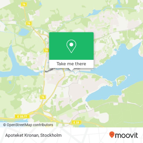 Apoteket Kronan map