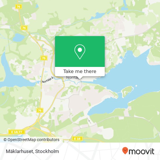 Mäklarhuset map