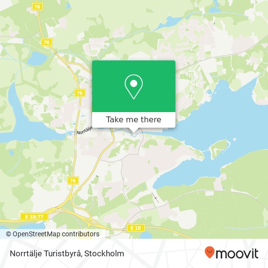 Norrtälje Turistbyrå map