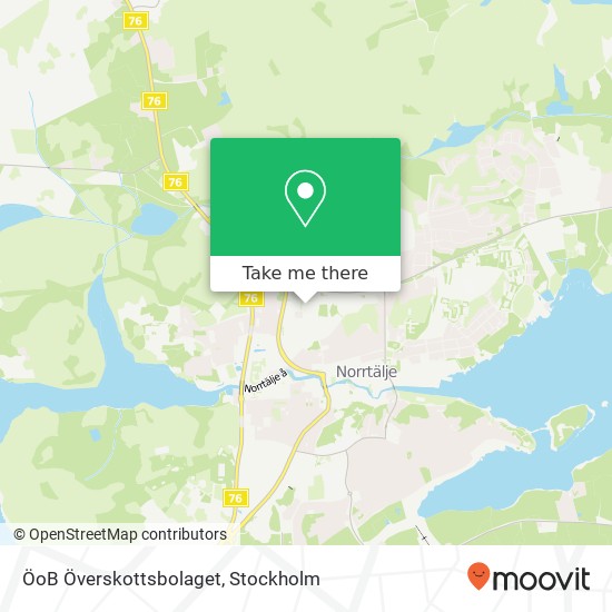 ÖoB Överskottsbolaget map