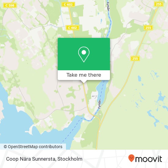 Coop Nära Sunnersta map