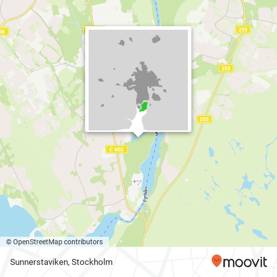 Sunnerstaviken map