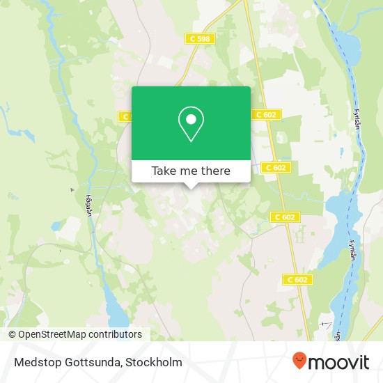 Medstop Gottsunda map