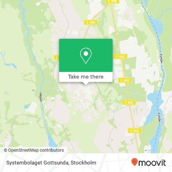 Systembolaget Gottsunda map