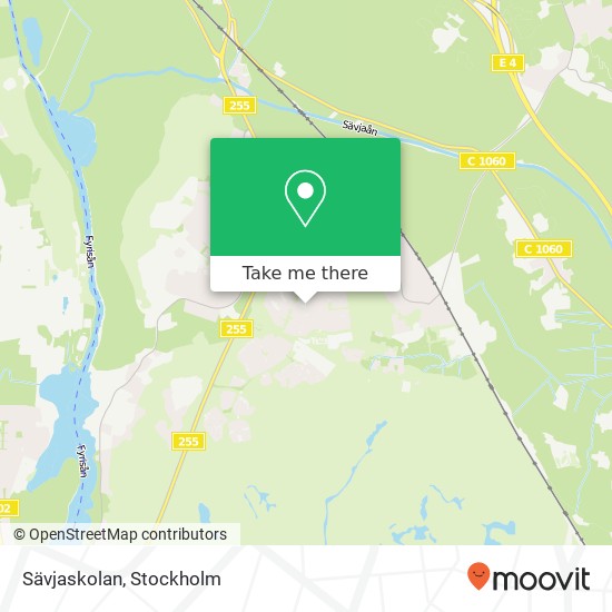 Sävjaskolan map