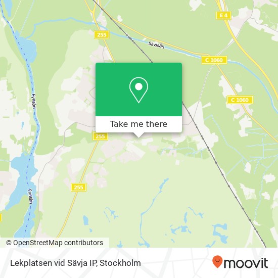 Lekplatsen vid Sävja IP map