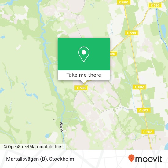 Martallsvägen (B) map