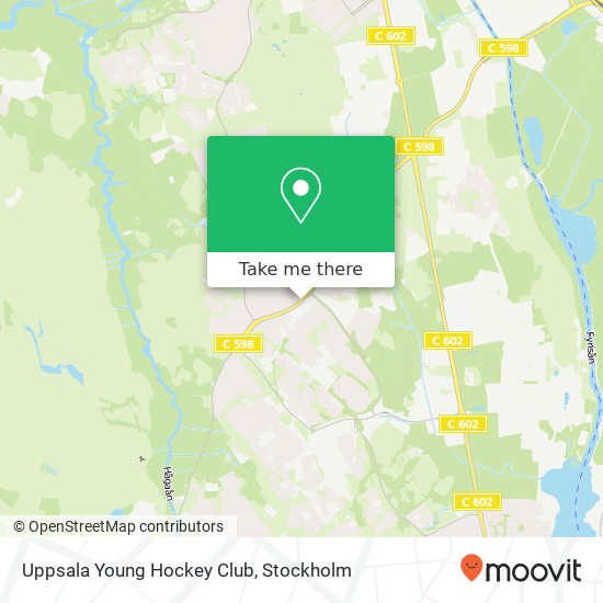 Uppsala Young Hockey Club map