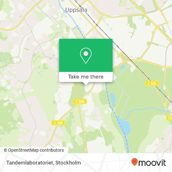 Tandemlaboratoriet map