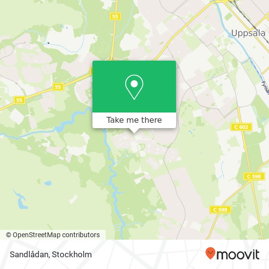 Sandlådan map