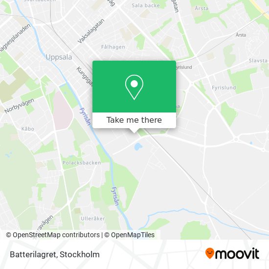 Batterilagret map