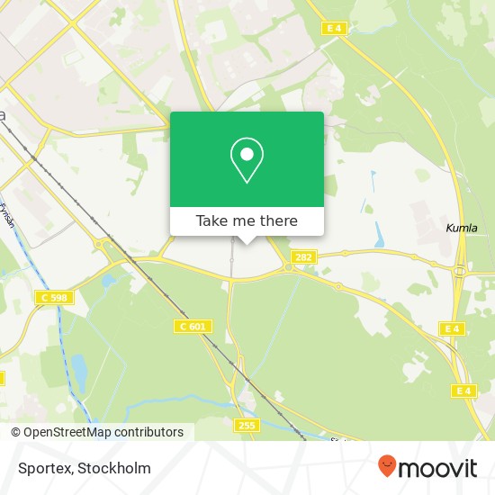 Sportex map