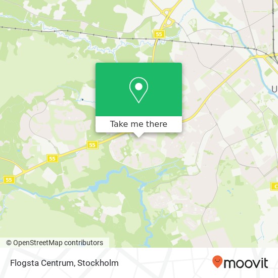 Flogsta Centrum map