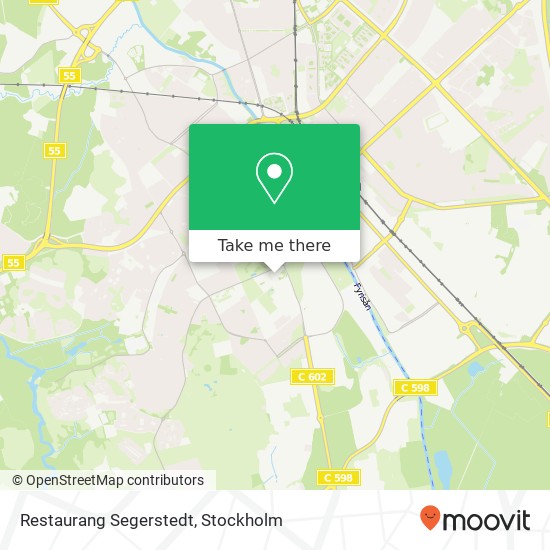 Restaurang Segerstedt map