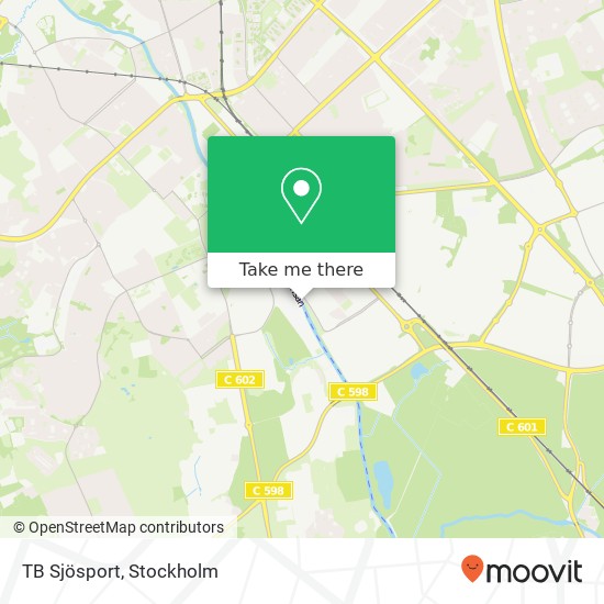 TB Sjösport map