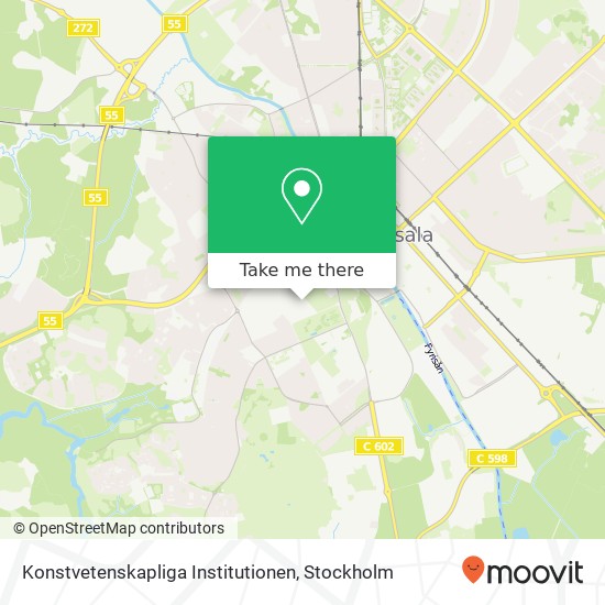 Konstvetenskapliga Institutionen map