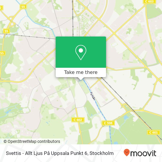 Svettis - Allt Ljus På Uppsala Punkt 6 map