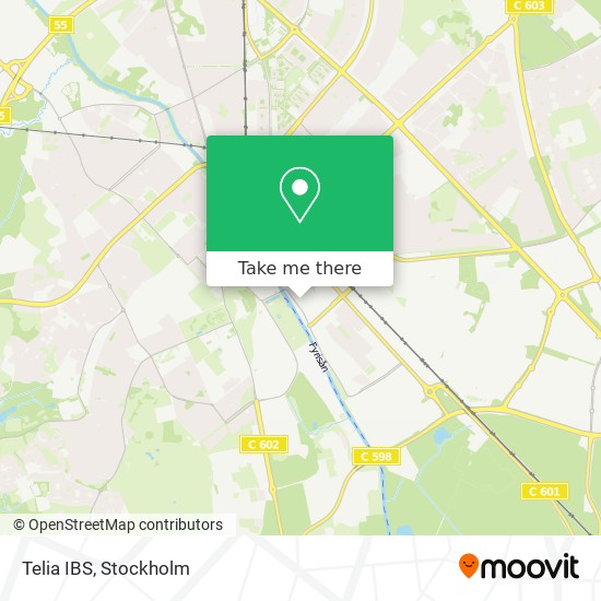 Telia IBS map